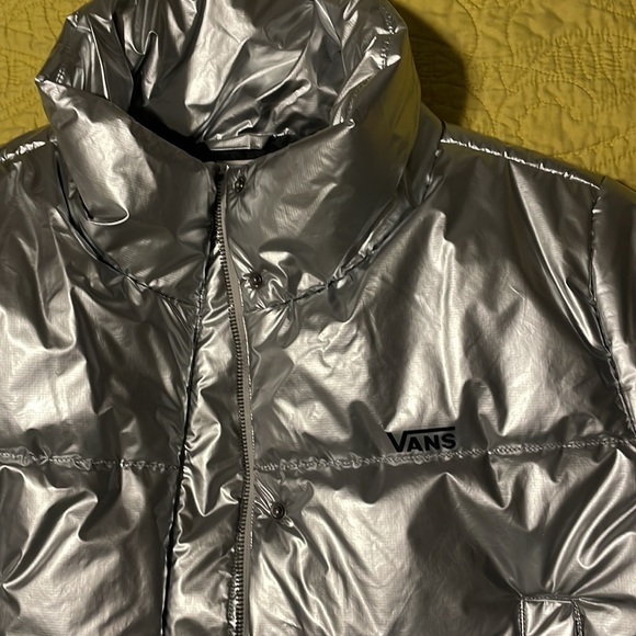 Metallic Vans jacket like new!! - Picture 2 of 5